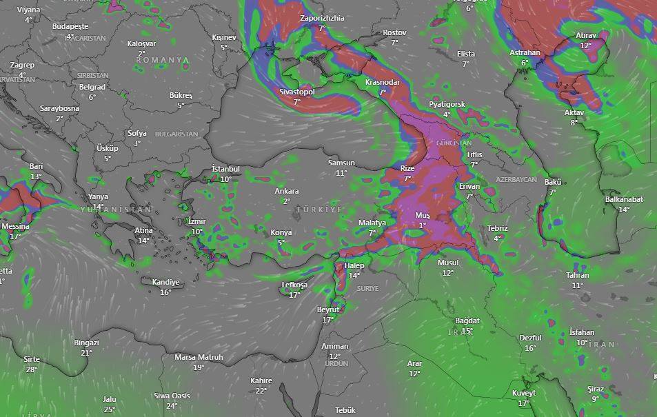 Meteoroloji 10 il için gün ve saat verip uyardı! Kar ve sağanak vuracak 8